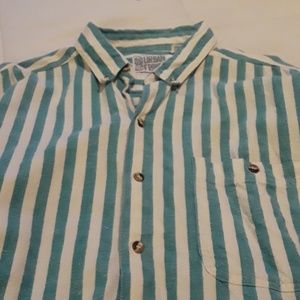 Poshmark really cute soft turquoise pinstripe